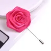 Spille, spille Spille da uomo fatte a mano Fiore di rosa Fiore all'occhiello Bastone per uomo Abiti Accessori di gioielli Consegna di goccia Dhcxh