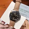 Panerass Designer Watch Full Function Luxury Fashion Business Leather Classic Wristwatchpaner Pv3f Luminos