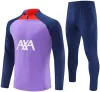 2024 M.SALAH treino camisa de futebol camisa 23 24 DARWIN LUIS DIAZ camisas de futebol treinamento terno jaqueta chandal survetement masculino e infantil
