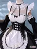 Cosplay Anime Costumes Rem Lolita Maids Rollspel ger Vestido Re Zero Kara Hajimeru Isekai Seikatsus Halloween ger en kvinnlig lolita klänningc24321