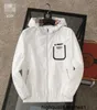 Projektant poprawna wersja wodoodporna męska z kapturem wszechstronna sportowa sportowa kurtka płaszcz 6ixm