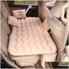 Camp Furniture Thickened Mtifunctional Inflatable Mattress Air Sofa For Outdoor Cam Beach Back Seat Car Suv Travel Bed Drop Delivery S Otvqw