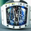 RM Watch Racing Watch Sports Watch RM61-01 Machine Changed to White NTPT Luxury Chronograph Timepiece