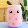 Plush Toy Milk Throw Tea Cup Gift Doll Pearl Pillow Fruit Artificial Umerh