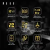 Cell Phone Earphones English version of FIIL Key Wireless Bluetooth 5.3 Earbuds TWS Dual Mic ENC Headphones Support App Dual Device Shifting Q240321