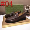 40モデルサマーメンズアウト男性デザイナー豪華なフォーマルシューズ男性の本物の革の品質靴