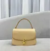 Raden Sofia 10 Calf Top Handle Bag Handbag 2023 Fashion Luxury Designer Handväskor Black Brown Purse Fashion B3356