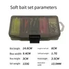 Hersteller Großhandel Scissortail Forktail Fisch 61 Zweifarbiger Weichköder Soft Worm Road Subbait Bionic Bait plus Kurbelhakenköder