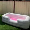 Free air ship Inflatable bouncy castle wedding bounce house with Kids Ball Pit Baby Balls Pool Foam Swimming Pools for Birthday Party Activities Games