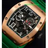 RM Uhrwerk Uhr Schöne Uhr RM010 Roségold Le Mans Limited Edition Mode Freizeit Business Sport Maschinen Armbanduhr