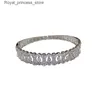 Charm Bracelets New South Korea Exquisite Hollow Geometric Fashion Elegant Sweet Simple Womens Jewelry Q240321