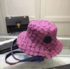 Ny 2024 Casquette Bob Wide Brim Hats Designer Letter G Bucket Hat For Women Frayed Cap