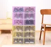 7 Color Plastic Shoe Storage Box Transparent Household Goods Storage Box Clamshell Drawer Shoe Box XD236845821822