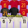 Xxxl 4xl 23 24 Dybala Lukaku Soccer Jerseys 2023 Final Spinazzola Maglia Pellegrini Belotti Smalling Abraham Totti Football Shirt Sanches Men Kids Kit Sock Sock