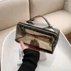 Cosmetic Bags 2024 Transparent Makeup Bag Fashion Travel Women's Beauty Case Large Capacity Portable Handbags Toiletry Kit Ladies