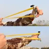 Tools PIAOYU New Stainless Steel Slingshot Hunting Catapult with 3 Types of Sights Professional Outdoor Shooting Sling Shot Set