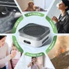 Home TDBYWAE Bedroom Purifier, H13 True HEPA, Mini Air Purifier Desks/cars/travel, Suitable for Dust, Pet Dander, Pollen Odor, , with A Brand New Silent