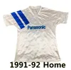 Vintage Marselha Retro Camisa de Futebol Retro Camisa de Futebol Maillot Olympique De Marselha Camisas de Futebol CANTONA WADDLE Pelrsey 717