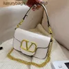 Borsa a tracolla Designer Borsa da donna da donna di marca più venduta Nuova spalla semplice e alla moda portatile con quadratino in stile occidentale