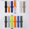 Bandes de montre Bande de sport sans lacunes pour Samsung Galaxy 6 Classic 47mm 43mmSangle de silicone souple à ajustement rapide 6/5/4 40mm 44mm 5Pro 45mm Bracelet Y240321