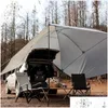 Tendas e abrigos Tenda Camper Tail Cam Sunshade Carro À Prova D 'Água Shed Drop Entrega Esportes Ao Ar Livre Camping Caminhadas OTHG3