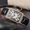 2022 Straight Summer Simple and Elegant Square Women's Quartz Watch