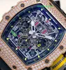 RM Watch Timeless Watch Timepiece Rm11-03 Machinery 44,5*50mm Rm1103 Rohdiamant aus Roségold