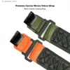 Bracelets de montre Sangle de boucle de crochet en nylon de 22 mm 26 mm pour Garmin Fenix 7 6X 6S 6 Pro 5X 5 5S 3HR Bande de tissu en toile de sport pour accessoires Garmin Y240321