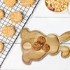 Borden Houten Dinerbord Pasen Charcuterie Bord Dienblad Voor Fruit Desserts Feest