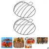 Decoratieve Bloemen Kransen 2 Stuks Diy Krans Decor Ornament Bloemen Frame Ambachten Levert Ondersteuning Halloween Thanksgiving Pompoen Dro Dhbzq