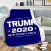 200*150 سم بطانيات ثلاثية الأبعاد مطبوعة Trumpblanket Trump 2 طبقة شتاء رمي بطانية تجعل أمريكا رائعة مرة أخرى الصوف شال BES121 بطانية BES11