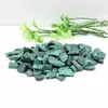 Decorative Figurines Natural Malachite Gravel Crystals And Stones Rock Specimen Witchcraft Supplies Christmas Home Decoration 9-13mm 100g