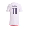 2023 2024 Orlando City SC Futebol Jerseys Kids Kit Man 23/24 Camisas de futebol Primário Home Roxo The Wall Away White Legacy F.TORRES L.MURIEL OJEDA JANSSON McGUIRE KARA