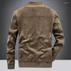 Men's Jackets 2024 Spring Male Jacket Leather Flight Coats Motorcycle Outfit Men Vintage Suede Mens Bomber