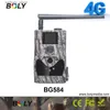 Telecamere da caccia Boly BG584 Il servizio cloud della telecamera da caccia wireless 4G supporta la visione notturna invisibile da 24 MP Registrazione del suono da 90 piedi foto di giochi Q240321