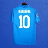 Retro Classic Napoli 2024 Soccer Jerseys 86 87 88 89 Maradona 1986 1987 1988 1989