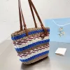 Anagram Fold Shopper weave Straw Designer bag for woman luxurys handbag vacation Raffias Beach Bag man pochette Clutch armpit Crossbody Basket Shoulder a5 tote Bags