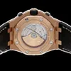 Celebrity Na rękawe Zegarek na nadgarstek AP Royal Oak Offshore 18K Rose Gold Automatyczne mechaniczne męskie zegarek 26470or Sinone Hand Luksusowy zegarek 26470or Oo A002CR.01