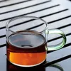 Wijnglazen Hittebestendig Thee Transparant Handvat Dik Glas Fu Met Drinkkoffie Groene Set Kung Cup Master Cups