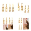 Dangle Kroonluchter Oorbellen Moederdag Valentijnsdag Cadeaus voor haar Trendy Vrouwen Drop Prom Party Festival Verloving Levering Sieraden Otf5W