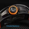 Reloj RM Reloj piloto Reloj popular RM011-FM Serie para hombres RM011 Cerámica naranja Edición limitada Moda para hombres Deportes de ocio Mecánico