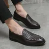Vrijetijdsschoenen Loafers voor heren Bruine ademende instappers van Fashion Zapato Para Hombre
