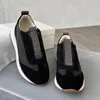 Chaussures décontractées B C 2024 Designer bout rond femmes baskets en cuir véritable glisse sport pour femme