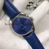Horloges Pols Luxe Modeontwerper Automatisch Mechanisch Drie-naalds Blauw Ding Volautomatisch Gs036 Heren montredelu