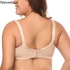 BRAS Weseelove EF Soutien-gorge Plus Taille Sport Sexy Push Up Bralette Lingerie Femme Pour Femmes Top Femme Piqué À Armatures R01