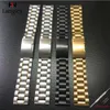 Watch Bands Full Stainless Steel Wrist Band For Men Women es Bands Straps 14 16 18 19 20 21 22 24 26mm Universal strap Y240321