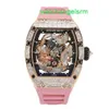 RM Watch Timeless Watch TEGICIE RM57-03 Oryginalne Diamond Rose Gold Crystal Dragon Limited Edition RM5703