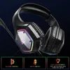 Cell Phone Earphones EKSA-E1000 V2 RGB PC gaming headset with microphone 7.1 surround USB/C wired headphone gaming console suitable for 4/5/Phone/Switch Q240321