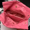 Projektantka torba crossbody luksusowa torebka torebka oryginalna skórzana torba na śmieci 42 cm górnego poziomu replikacji torba na ramię z pudełkiem CH017C1