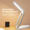 Lâmpadas de mesa regulável luz portátil lâmpada de mesa alto brilho led com recurso stepless 3 temperatura de cor para leitura